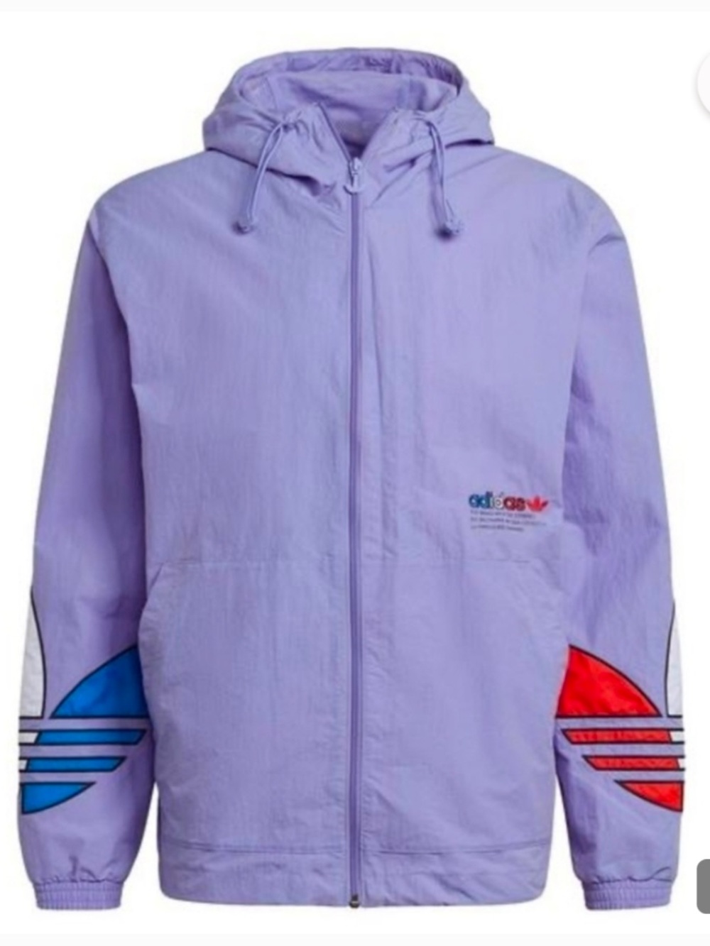Adidas Originals Tricolor Logo Windbreaker